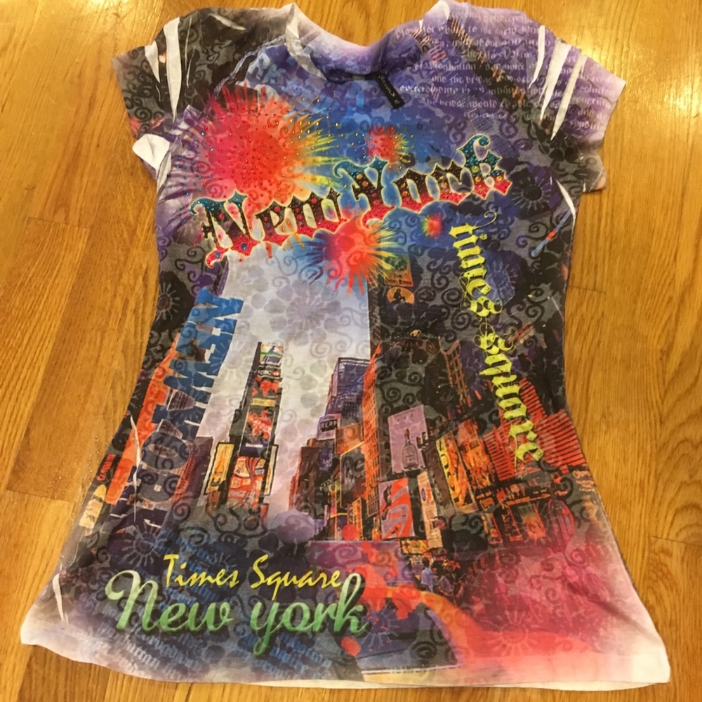 NYC Times Square T-shirt Size Medium